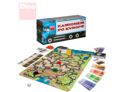 Kamionem po Evropě desková hra