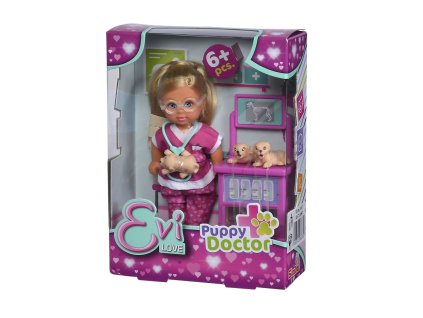 Bábika Evička Veterinárka Puppy Doctor