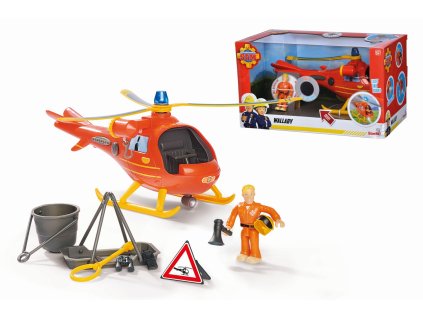 Požiarnik Sam Vrtuľník s figúrkou