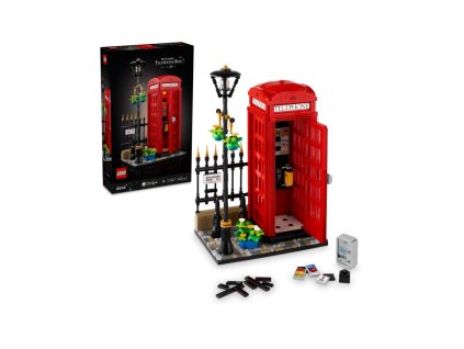 LEGO® Ideas Červená londýnská telefonní budka