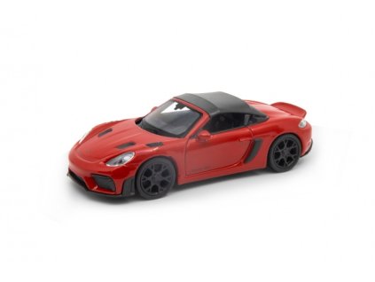 Welly Porsche 718 Spyder RS model 1:34 modré