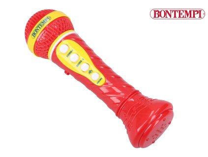 Bontempi Mikrofon Voice Sing-a-Long červený