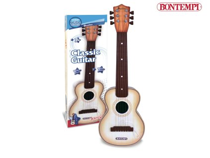 Klasická kytara se 6 kovovými strunami 55 x 18 x 5,5 cm