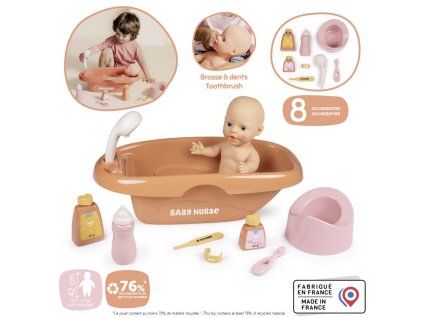 SMOBY Baby Nurse Vanička pro panenky s příslušenstvím