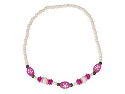 Detoa Dětský náhrdelník bílý