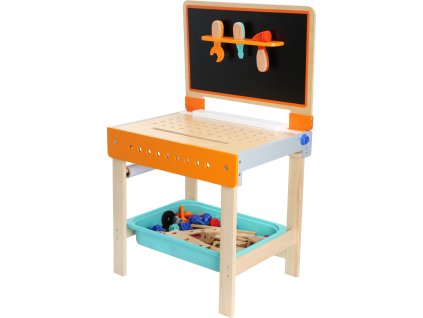 small foot Dřevěný sklápěcí pracovní stůl 2v1