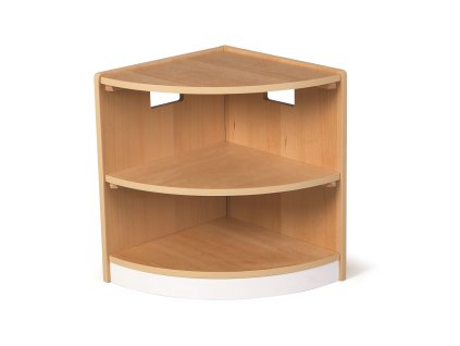 Tidlo Dřevěná rohová skříňka Toddler