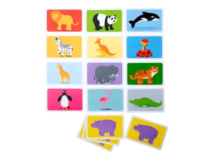 Bigjigs Toys Snap! Divoká zvířátka