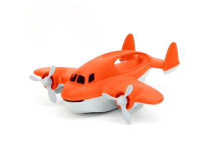 Green Toys Požární letadlo oranžové