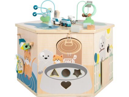 small foot Motorická interaktivní kostka Pets XXL