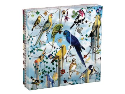 Galison Oboustranné puzzle Ptačí symfonie 250 dílků