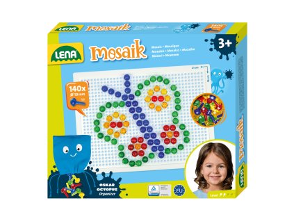 Lena Mozaika malá transparentní 140 malých dílků