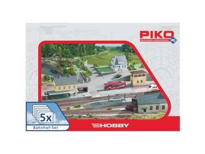 Piko Hobby sada staveb Nádraží Neustadt 5 dílů - 61923