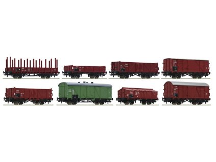 Roco 8dílná souprava nákladních vozů  ČSD - 44001