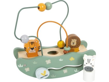 small foot Motorický labyrint s houpačkou Safari