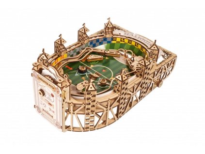 Ugears 3D dřevěné mechanické puzzle Harry Potter - Quidditch Pinball