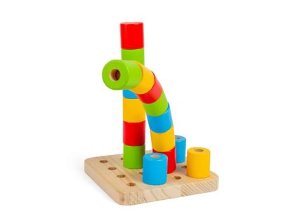 Bigjigs Toys Balanční válečky na podstavci