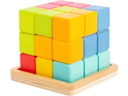 Small Foot Dřevěný 3D hlavolam