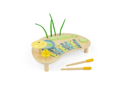 Bigjigs Toys Hudební stoleček Džungle