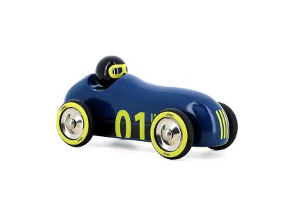 Vilac Dřevěné auto Old Sport Compet tmavě modré