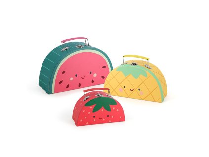 Vilac Sada 3 kufříků Lahodné ovoce Sarah Betz