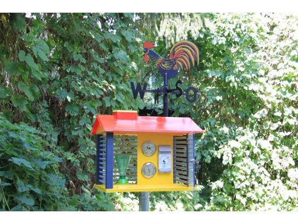 Wissner Meteostanice s přístroji a korouhví