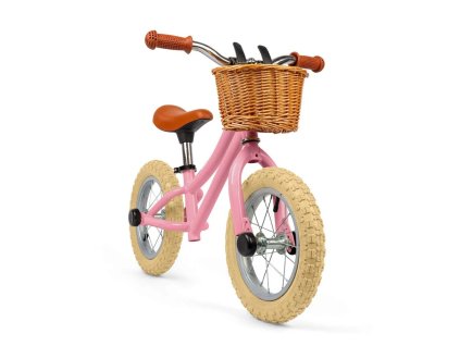 Bigjigs Toys Balanční odrážedlo růžové