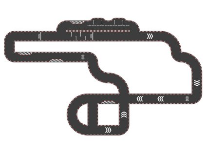 Vilac Oboustranná závodní dráha Vilacity