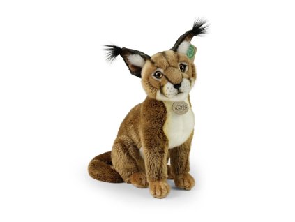 Rappa Plyšový karakal sedící 35 cm ECO-FRIENDLY