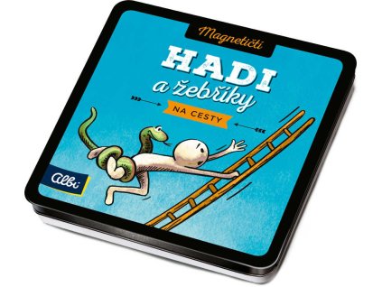 ALBI HRA Hadi a žebříky magnetičtí na cesty *SPOLEČENSKÉ HRY*