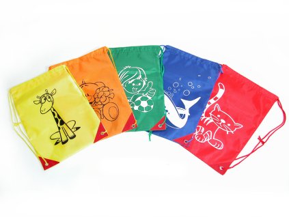 Pytlík na přezůvky /různé barvy 40x25,5 cm