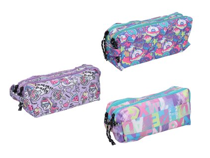 Penál etue 21x7x9 cm holčičí motiv