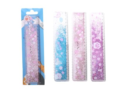 Pravítko 20 cm - Kočičí tlapka