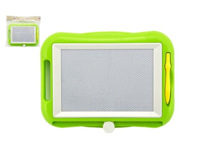 Magnetická tabulka kreslící plast 25x19cm v sáčku