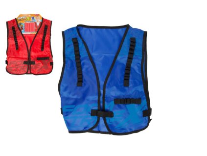 Vesta dětská taktická  38x44cm + 6ks pěnové náboje na kartě