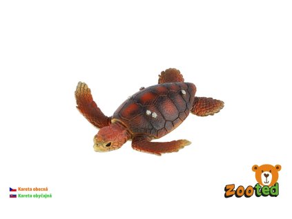 Kareta obecná želva zooted plast 8cm