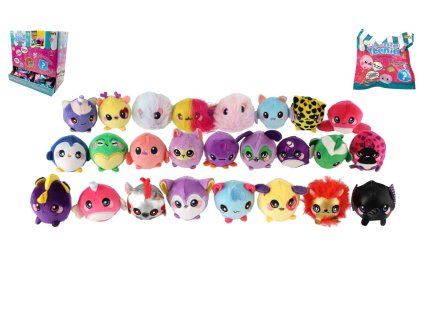 Squeezamals Eenie Teenies figurka plyš mix druhů v sáčku 48ks v boxu 0m+