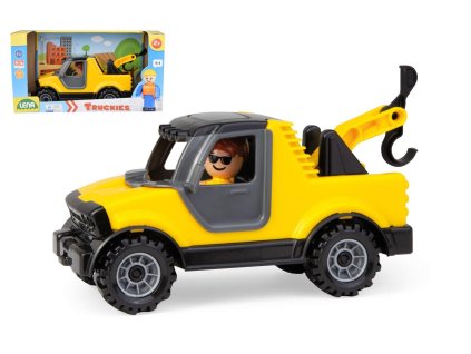 Auto Truckies odtahový vůz/odtahovka plast 22cm s figurkou v krabici 24m+