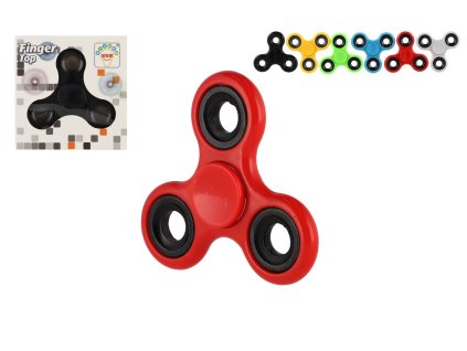 Spinner kov/plast 7cm mix barev v krabičce 9x9x1,5cm