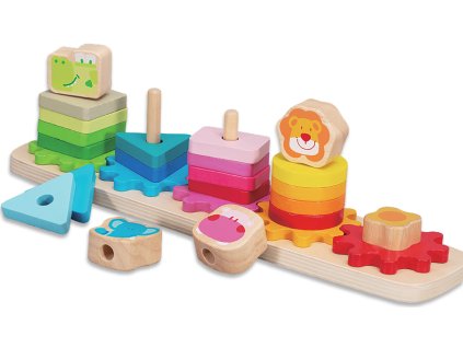 BABU - Skládačka ZVÍŘÁTKA