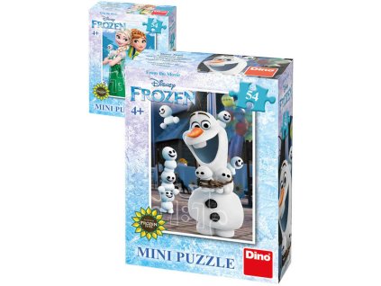 DINO Puzzle Disney pohádky 54 dílků 20x13cm různé druhy skládačka v krabici