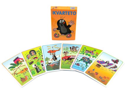 AKIM Karetní Kvarteto KRTEK (Krteček) *SPOLEČENSKÉ HRY*
