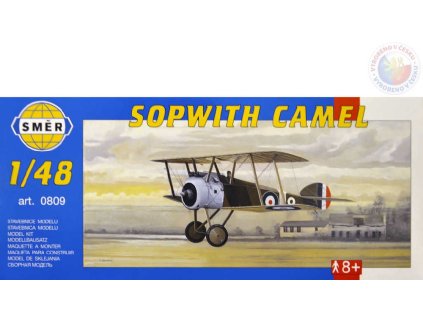 SMĚR Model letadlo Sopwith Camel 1:48 (stavebnice letadla)