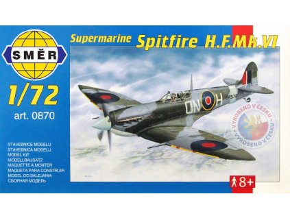 SMĚR Model letadlo Sup.Spitfire 1:72 (stavebnice letadla)