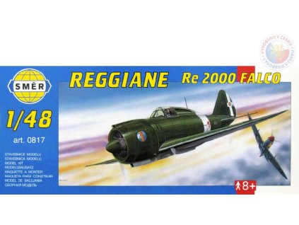SMĚR Model letadlo Reggiane RE2000 Falco 1:48 (stavebnice letadla)