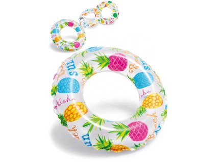 INTEX Kruh plavací dětský 51cm nafukovací kolo mořský svět do vody 3 druhy