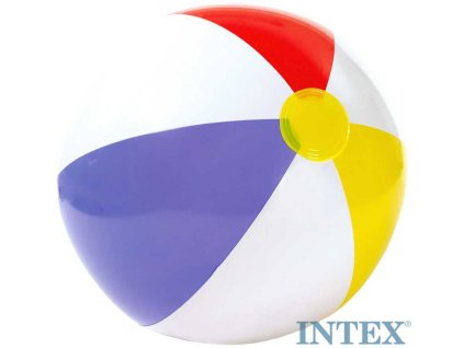 INTEX Míč nafukovací plážový trojbarevný GLOSSY 51cm 59020