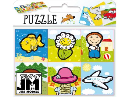 JIRI MODELS PUZZLE Co kam patří? vkládačka