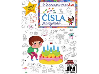 JIRI MODELS Sešit aktivit čísla nelicenční