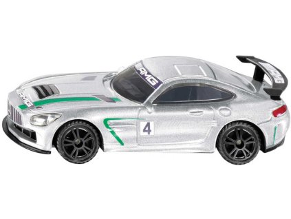 SIKU Auto Mercedes AMG GT4 stříbrný model kov 1529
